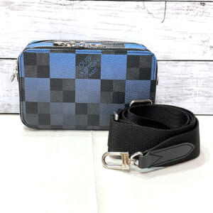 ルイヴィトン ダミエグラフィットジャイアント アルファウェアラブルウォレット N60414