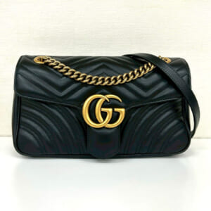 グッチ GGマーモント キルティングスモールショルダーバッグ 443497