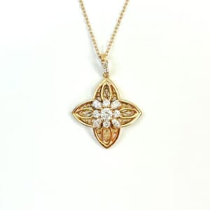 ダイヤモンドネックレス 0.360ct