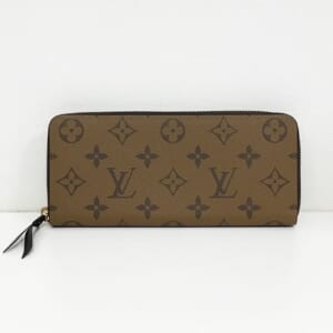 ルイヴィトン モノグラムリバース ポルトフォイユクレマンス M82336