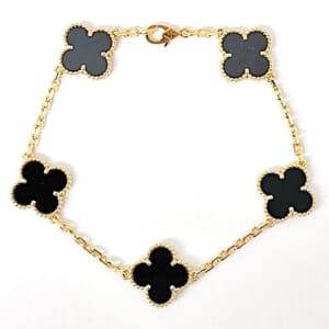 ヴァンクリーフ＆アーペル ヴィンテージアルハンブラブレスレット 5モチーフ VCARA41300