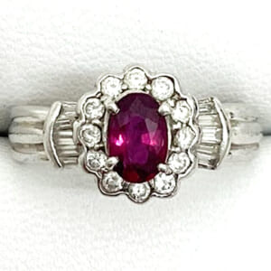 ルビーリング 0.67ct