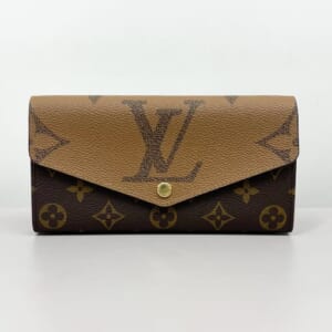 ルイヴィトン モノグラムジャイアントリバース ポルトフォイユサラ M80726