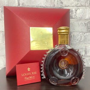 レミーマルタン ルイ13世 シェル型箱 クロス変色/替栓箱内固着