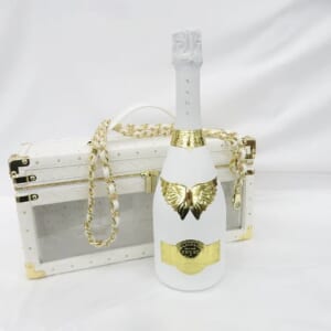 エンジェル ブリュット ロゼ ホワイト ホリデーエディション ※レザージップタイプ 完品