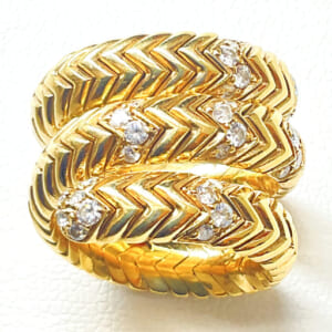 ブルガリ トゥボガスリング