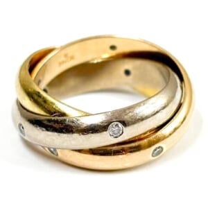 カルティエ トリニティリング 15PD B4038800