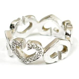 カルティエ Cハートダイヤリング B4041500