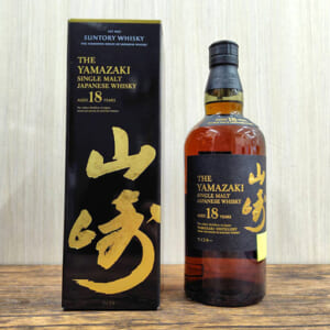 山崎 18年 シングルモルト 箱破れあり