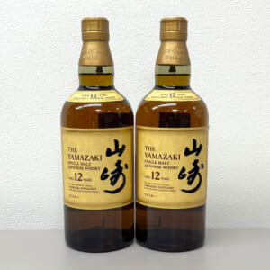 山崎 12年 シングルモルト など2点