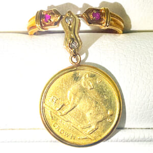 ルビーリング 0.030ct