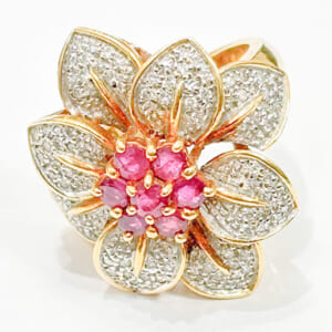 ルビーリング 0.94ct