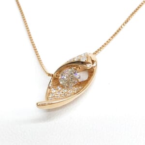 ダイヤモンドネックレス 0.77ct