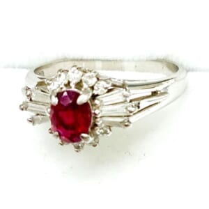 ルビーリング 0.52ct