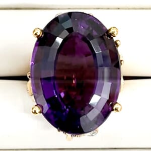 アメシストリング 30.45ct