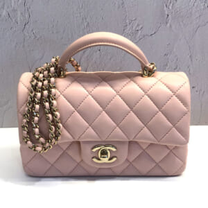 シャネル ココハンドルチェーンショルダーバッグ AS2431