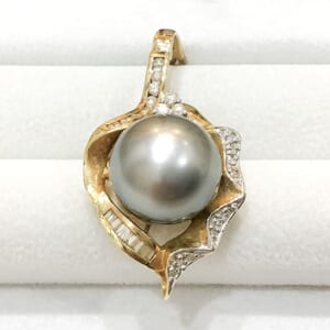 真珠ペンダントトップ 14.4mm