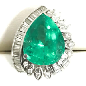 エメラルドリング 11.11ct