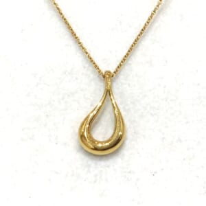 ティファニー オープンティアドロップネックレス