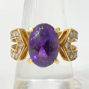 アメシストリング 4.130ct