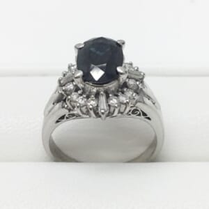サファイアリング 1.56ct