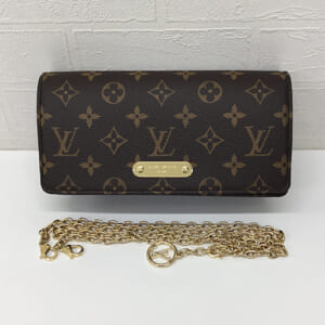 ルイヴィトン モノグラム ウォレットオンチェーンリリー M82509