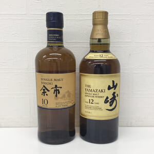 余市 10年 シングルモルト 新ラベル など2点