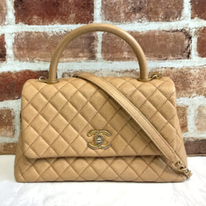 シャネル マトラッセ チェーンショルダーバッグ ココハンドル 29 キャビアスキン A92991