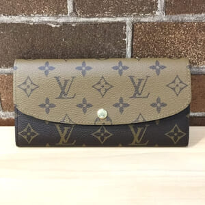 ルイヴィトン モノグラムリバース ポルトフォイユエミリー M82157