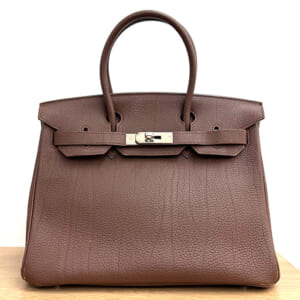 エルメス バーキン 30 フィヨルド テール シルバー金具