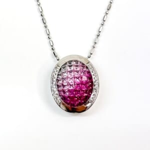 サファイアネックレス 2.800ct