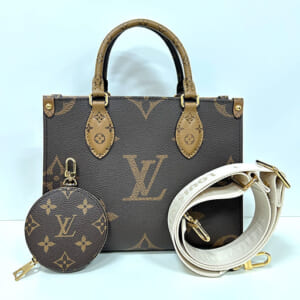 ルイヴィトン モノグラムリバース オンザゴーPM M46373