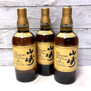 山崎 12年 シングルモルト など3点