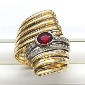 ルビーリング 0.62ct