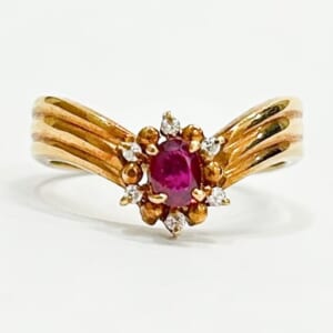 ルビーリング 0.05ct