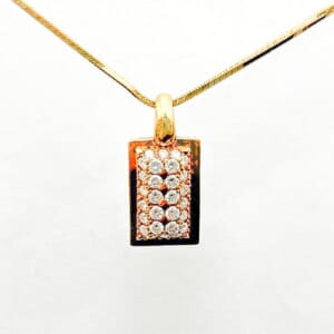 ダイヤモンドネックレス 0.3ct