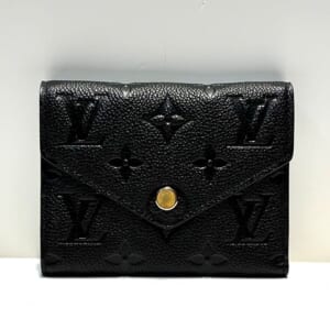 ルイヴィトン モノグラムアンプラント ポルトフォイユヴィクトリーヌ ノワール M64060