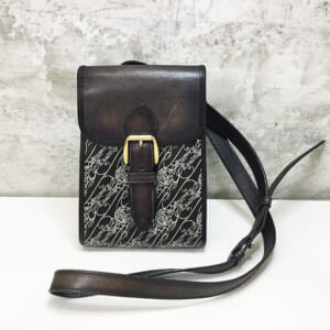 ベルルッティ ブルストワルマルブフショルダーバッグ