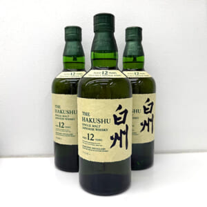 白州 12年 シングルモルト など3点