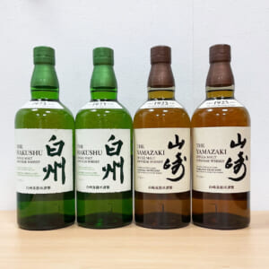 山崎 NV シングルモルト など4点