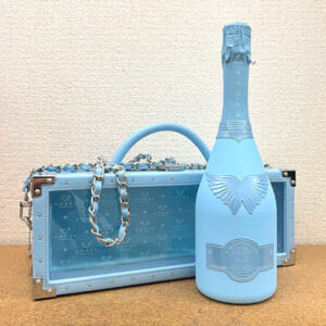 エンジェル ドゥミセック ブルー レザータイプ