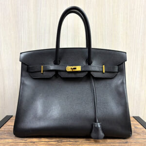 エルメス バーキン 35 ブラック ゴールド金具 エプソン