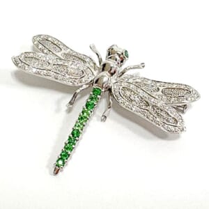 ダイヤモンドブローチ 0.54ct