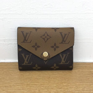 ルイヴィトン モノグラムリバース ポルトフォイユヴィクトリーヌ M81557