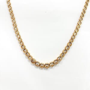 ダイヤモンドネックレス 12.6ct