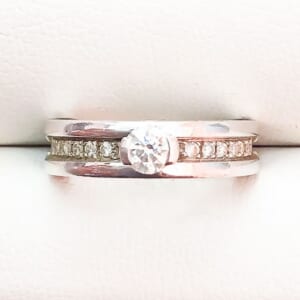 ブルガリ B-Zero1 ソリテール1Pダイヤリング