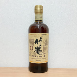竹鶴 21年 ピュアモルト 箱無し