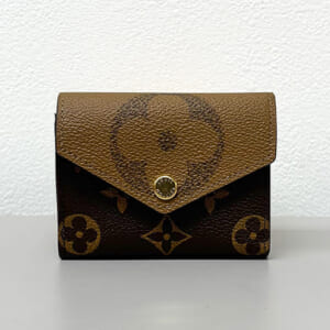 ルイヴィトン モノグラムリバース ポルトフォイユゾエ M80725