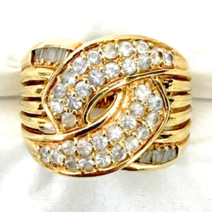 ホワイトサファイアリング 1.47ct