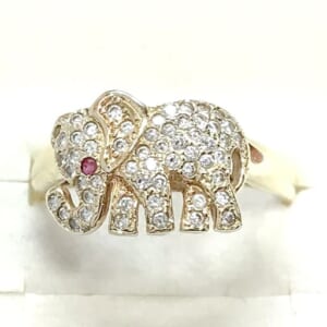 ダイヤモンドリング K18